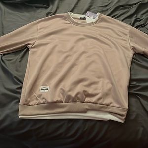 Cream colored crewneck sweater never worn